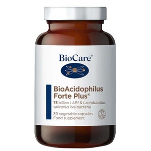 BioCare Digestion Supplements BioAcidophilus Forte Plus x 30 Capsules