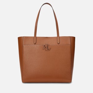 Lauren Ralph Lauren Camryn Pebble-Grain Leather Tote Bag