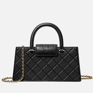 Tory Burch Fleming E/W Top Handle Leather Bag