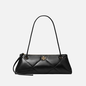 Tory Burch Kira E/W Diamond-Quilted Leather Shoulder Bag