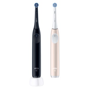 Oral-B iO 2 Night Black & Calm Pink Electric Toothbrushes