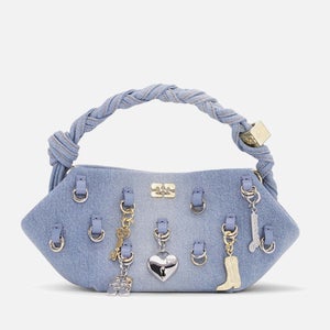 Ganni Small Washed Denim Bou Bag