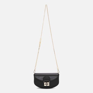 Ganni Apo-G Leather Wallet On Chain