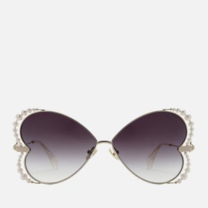 Vivienne Westwood Mitski Heart Gold-Tone Sunglasses