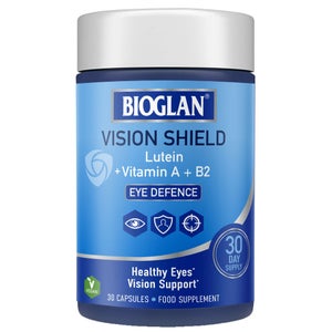 Bioglan Vision Shield Healthy Eyes Vision Support x 30 Capsules