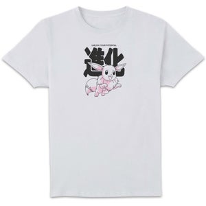 Pokémon Chain Of Eevee Evolutions Unisex T-Shirt - White