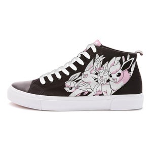 Pokémon Eevee Evolutions High Top - All Black