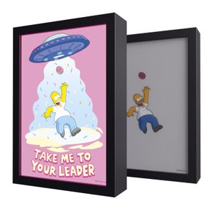 The Simpsons LED Framed Print