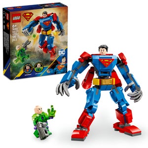 LEGO DC Superman Mech vs. Lex Luthor Super Hero Toy 76302