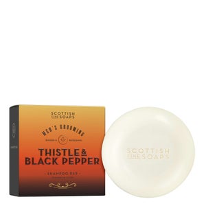 The Scottish Fine Soaps Company Thistle & Black Pepper Shampoo Bar 100g
