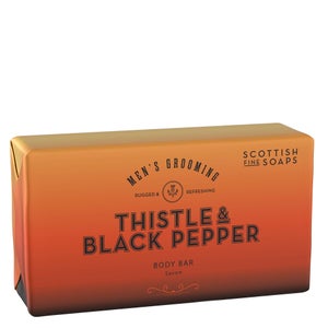 The Scottish Fine Soaps Company Thistle & Black Pepper Body Bar 220g