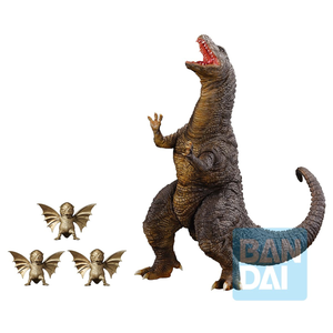 Ichibansho Godzilla Monster Biographies Godzillasaurus & Dorat Figure