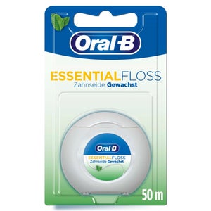 Oral-B Essential Floss Zahnseide Gewachst Minze, 50m