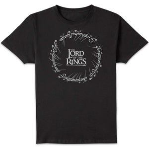 Lord Of The Rings Unisex T-Shirt - Black