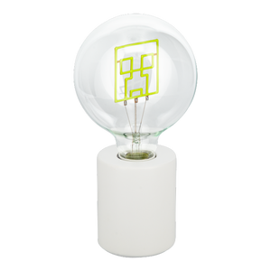 Minecraft Creeper Led Neon Bulb Lamp Uk