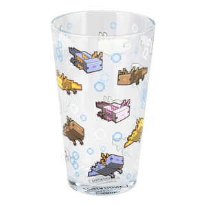 Minecraft Axolotl Glass
