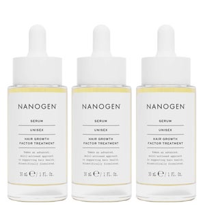 Nanogen Trio: Nanogen Hair Thickening Treatments for Everyone Hair Growth Factor Serum 30ml x 3