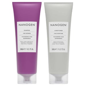 Nanogen Duo: Hair Thickening Treatments for Women Shampoo 200ml & Conditioner 240ml