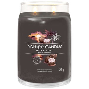 Yankee Candle Signature Jar Candle Large Jar Black Coconut 567g