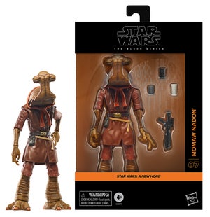 Hasbro Star Wars The Black Series Momaw Nadon, Star Wars: A New Hope Deluxe Action Figure (6”)