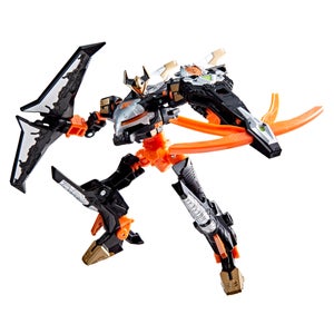 Hasbro Transformers Age of the Primes Deluxe Class Transformers: Cybertron Sideways 5.5” Action Figure, 8+