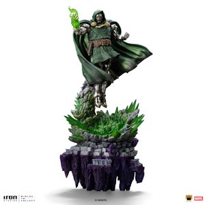 Iron Studios Marvel Doctor Doom Infinity Gauntlet Diorama Deluxe Art Scale 1/10 Statue
