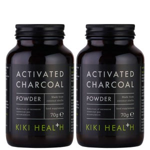 KIKI Health Activated Charcoal Powder 2 x 70g