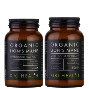 KIKI Health Lion's Mane Mushroom Extract Powder 2 x 50g
