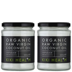 KIKI Health Organic Coconut Oil 2 x 500ml
