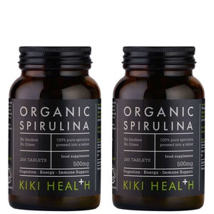 KIKI Health Organic Spirulina Tablets 2 x 200