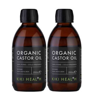 KIKI Health Organic Castor Oil 2 x 250ml