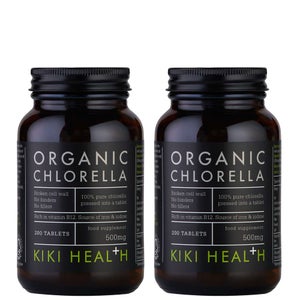 KIKI Health Organic Chlorella Tablets 2 x 200