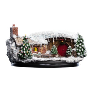 Weta Workshop The Hobbit An Unexpected Journey Statue 35 Bagshot Row Christmas Edition 7cm