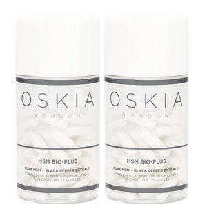 Oskia MSM Bio-Plus Pure MSM + Black Pepper Extract 2 x 120 Capsules