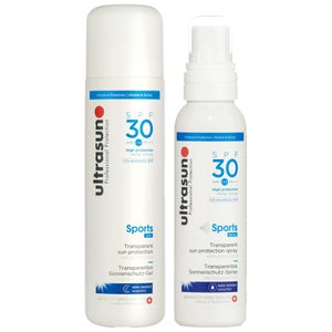Ultrasun Bundles Duo: Sports Formula Gel SPF30 200ml & Sports Formula Spray SPF30 150ml