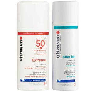 Ultrasun Bundles Duo: Extreme Very High Sun Protection for Sensitive Skin SPF50+ 100ml & Aftersun Gel 150ml