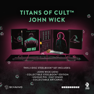 John Wick 10th Anniversary Titans of Cult 4K Ultra HD Steelbook