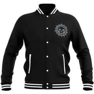 Magic: The Gathering Swamp Roundel Varsity Jacket - Black/Black