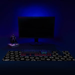 Magic: The Gathering Black And Grey Mana Pattern Gaming Mouse Mat
