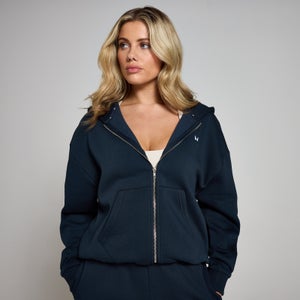 MP Women's Basics Zip Through Hoodie - Dark Sapphire