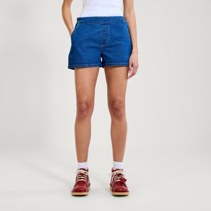 Adult Womens Kickers Classic Micro Short Blue