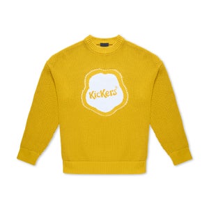 Adult Unisex Kickers Classic Jaquard Knit Yellow