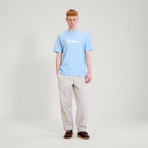 Adult Mens Kickers Classic Box Tee Blue