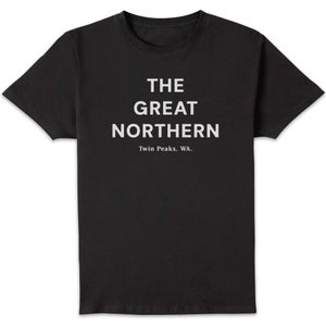Twin Peaks The Great Northern Unisex T-Shirt - Black