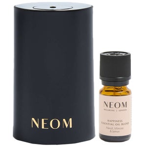 Neom Wellbeing London Wellbeing Pod Mini Black & Happiness Essential Oil Duo