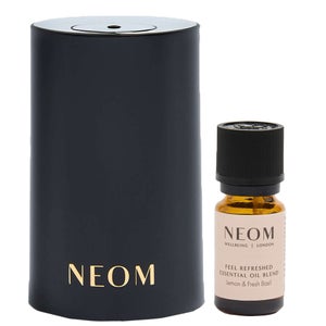 Neom Wellbeing London Wellbeing Pod Mini Black & Feel Refreshed Essential Oil Duo