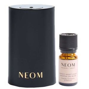 Neom Wellbeing London Wellbeing Pod Mini Black & Perfect Night's Sleep Essential Oil Duo