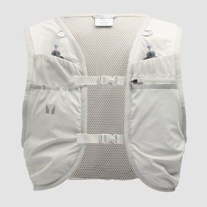 MP Unisex Hydration Vest & 2 Soft Running Bottles Bundle - Chrome