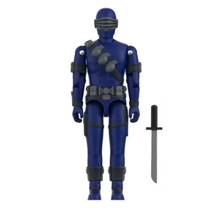 Super7 G.I. Joe ReAction+ Wave 3 - Snake Eyes Action Figure (Cartoon Version)