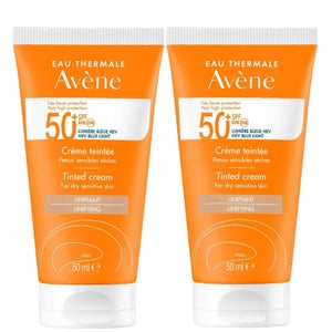 Avène Duo: Very High Protection Tinted Sun Cream SPF50+ for Dry Sensitive Skin 50ml